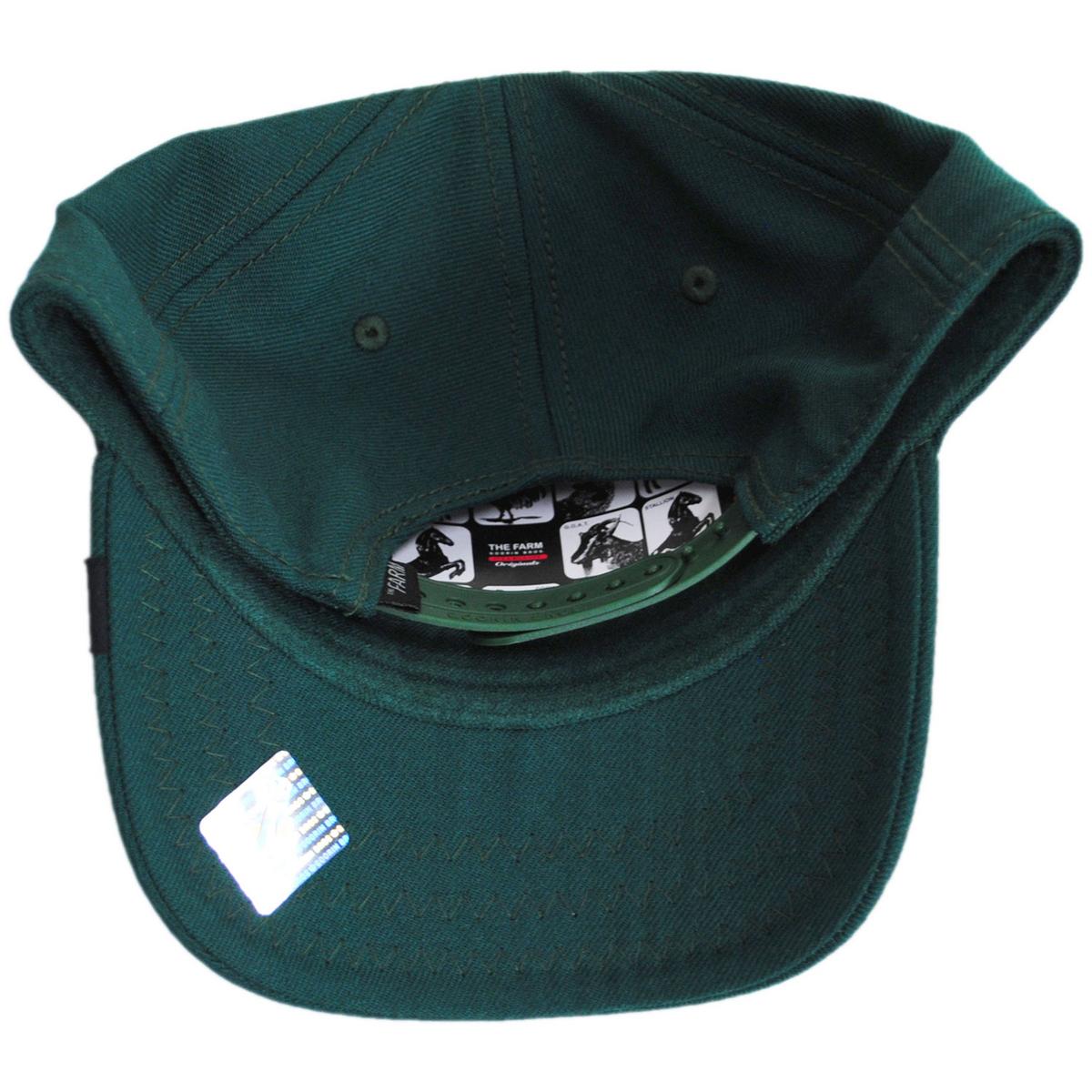 Goorin Bros | Goat 100 Wool Snapback Baseball Cap | 200684 | under | GREEN