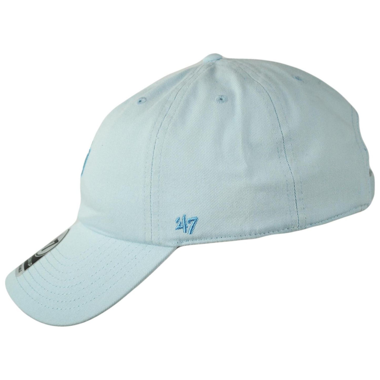 47 Brand | San Diego Padres MLB Tonal Base Runner Clean Up Strapback Baseball Cap Dad Hat | 204431 | profile | DIGITAL BLUE