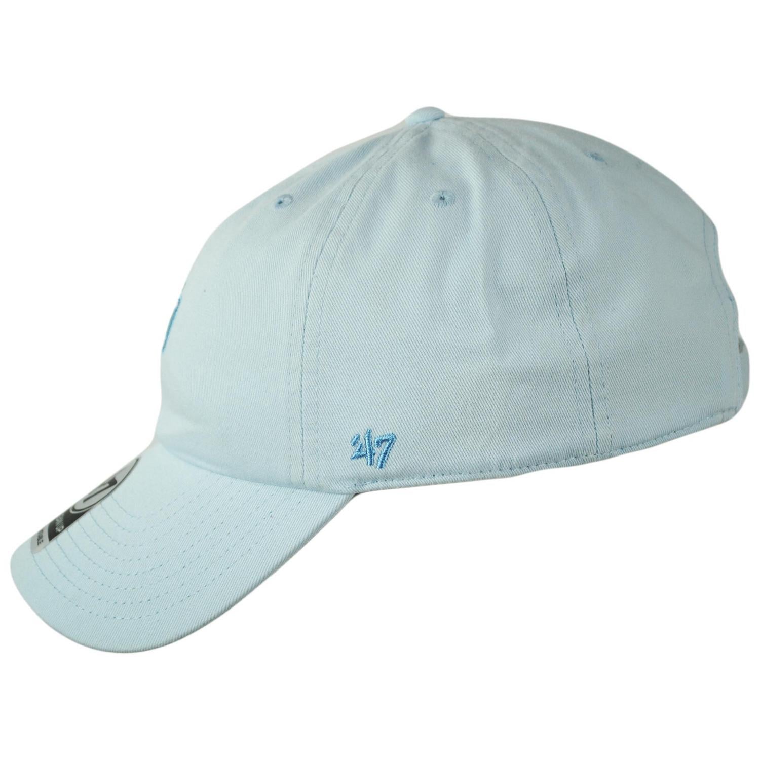 47 Brand | San Diego Padres MLB Tonal Base Runner Clean Up Strapback Baseball Cap Dad Hat | 204431 | profile | DIGITAL BLUE