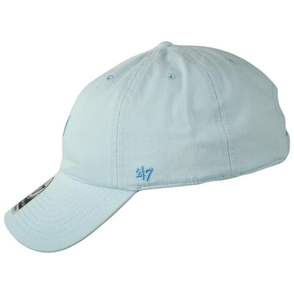 47 Brand | San Diego Padres MLB Tonal Base Runner Clean Up Strapback Baseball Cap Dad Hat | 204431 | profile | DIGITAL BLUE