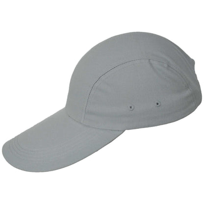 Village Hat Shop | VHS Long Bill Adjustable Baseball Cap | 222440 | profile | GREY