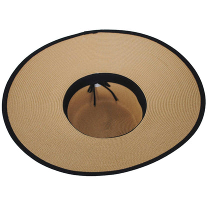 Jeanne Simmons | Amagansett Toyo Straw Sun Hat | 101818 | under | BRONZE