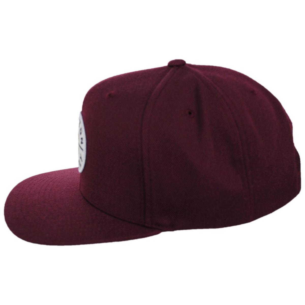BRIXTON HATS | Oath III Snapback Baseball Cap | 201713 | profile | PORT