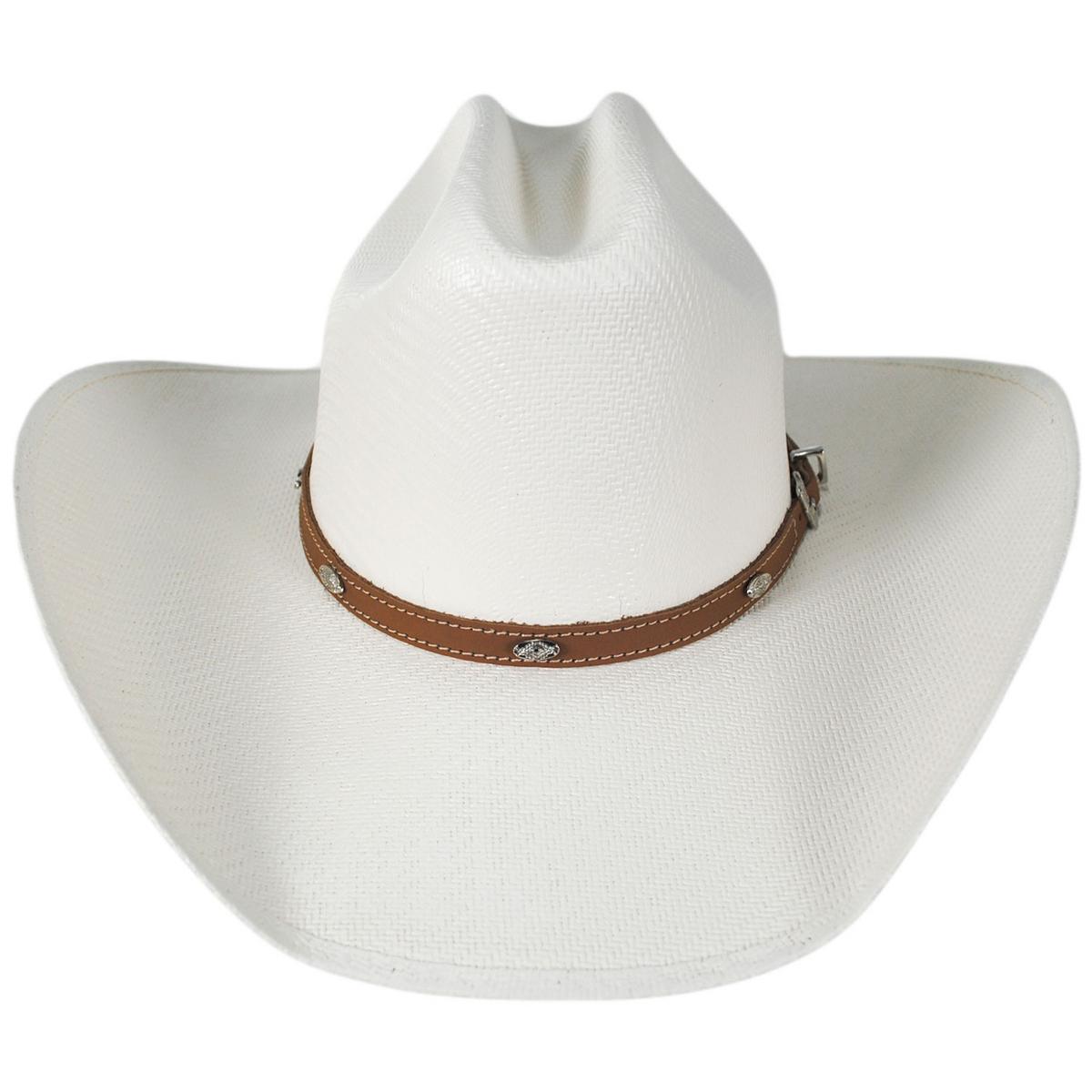 Bailey Western | Farson 7X Shantung Straw Western Hat | 127910 | front | IVORY
