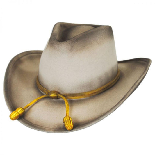 Stetson | John Wayne The Fort Wool Felt Crushable Western Hat | 130672 | lead | SILVERBELLY