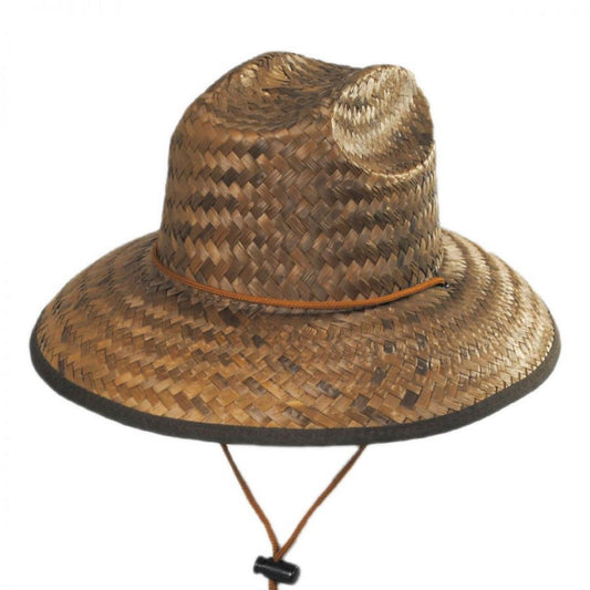 Scala | Kid's Costa Brava Palm Straw Lifeguard Hat | 505013 | lead | COCOA