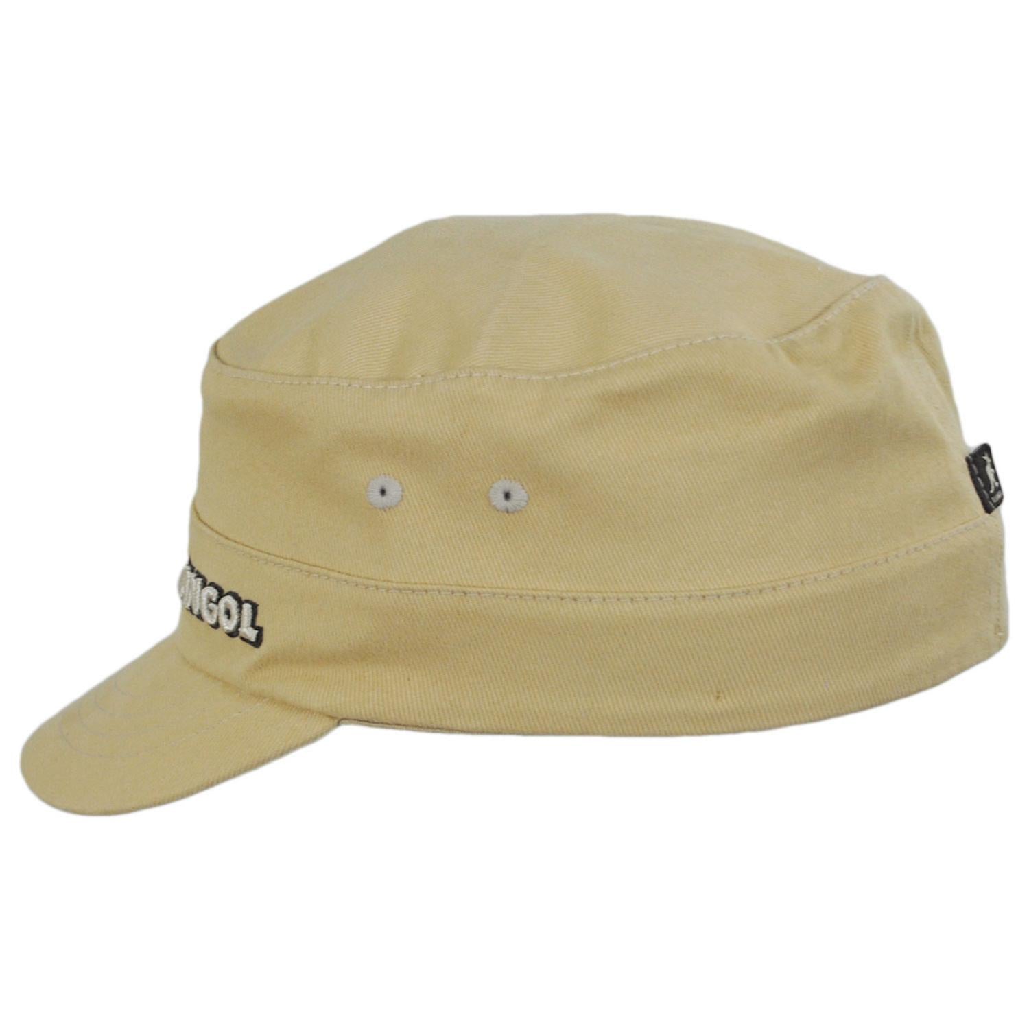 Kangol | Flexfit Cotton Twill Army Cap | 201110 | profile | BEIGE