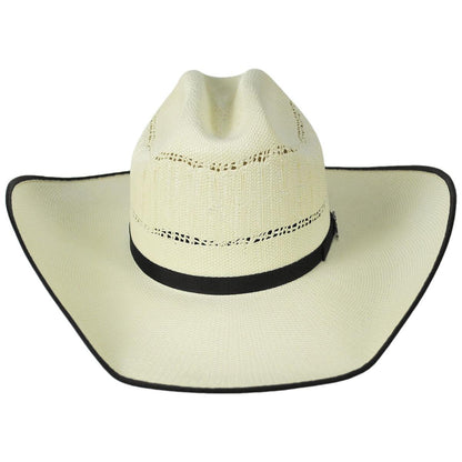 Bailey Western | Derren Bangora Straw Western Hat | 127913 | front | IVORY
