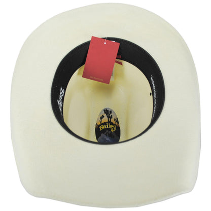 Bailey Western | Goleta Shantung Straw Western Hat | 127947 | under | IVORY