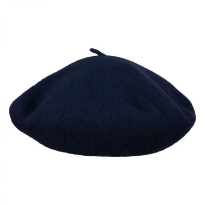Kangol | Anglobasque Wool Beret | 150900 | lead | DARK BLUE