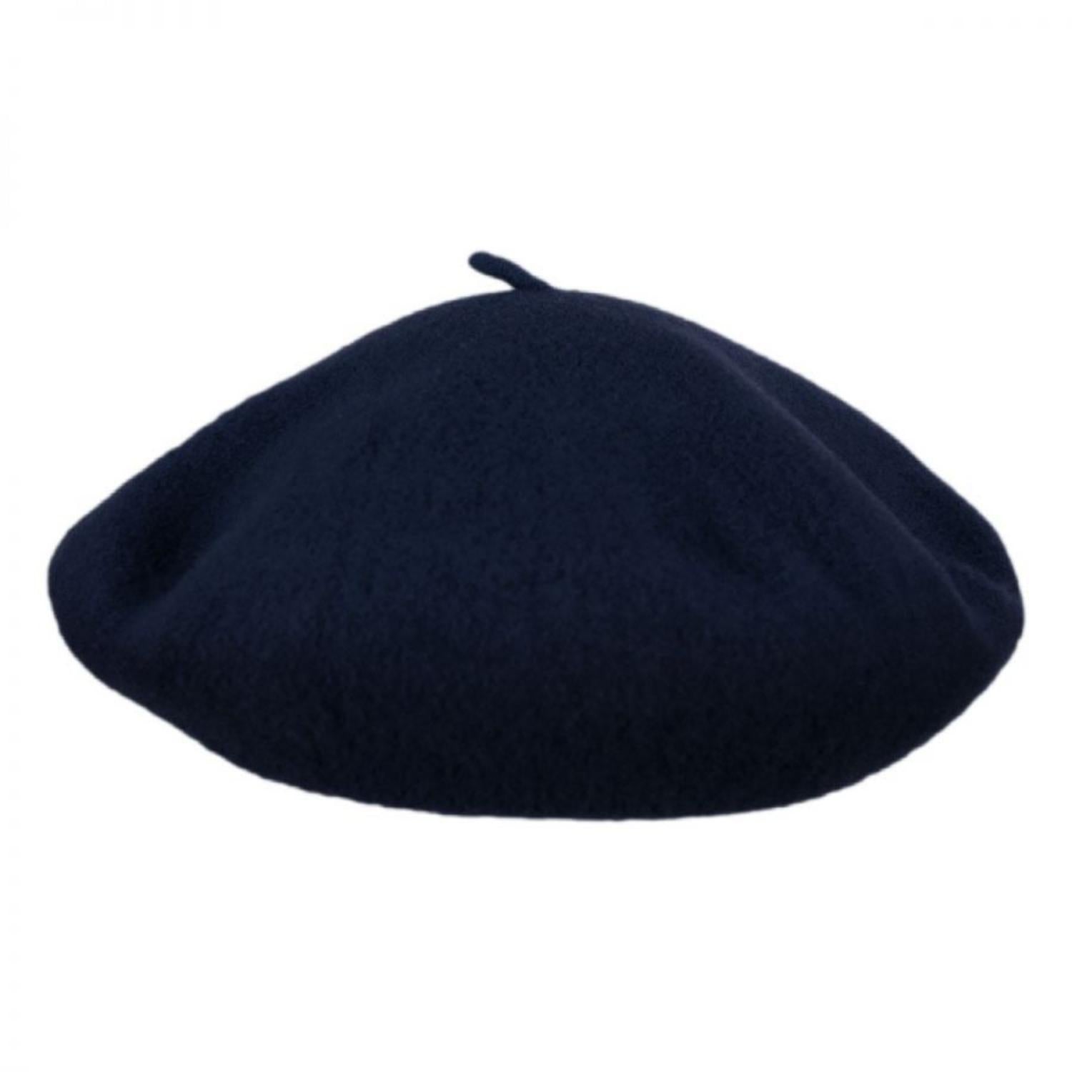 Kangol | Anglobasque Wool Beret | 150900 | front | DARK BLUE