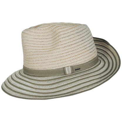 Bailey 1922 | Kylen Hemp Braid Straw Fedora Hat | 127932 | profile | PALM