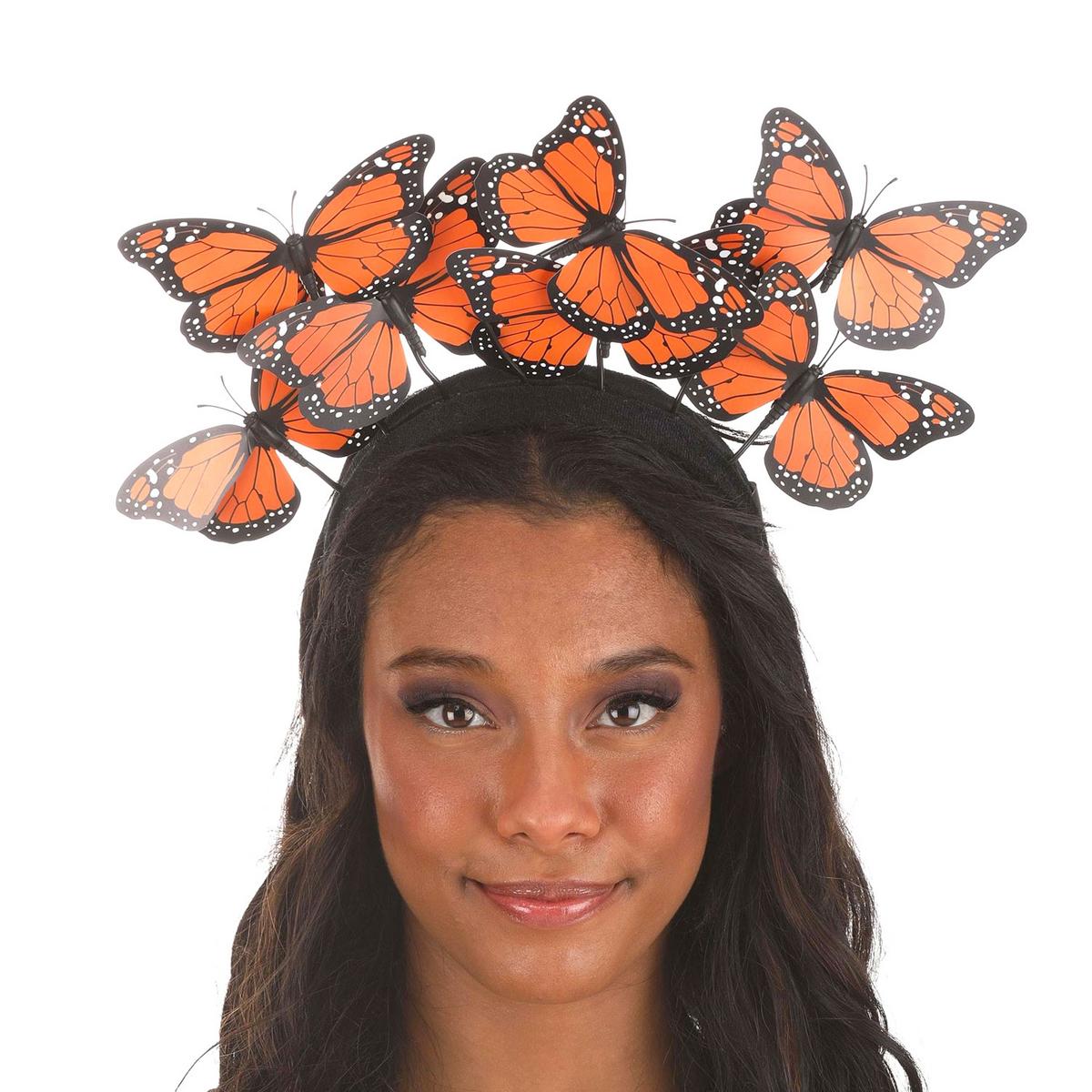 Elope | Deluxe Butterfly Headband | 190550 | lsfone | ORANGE