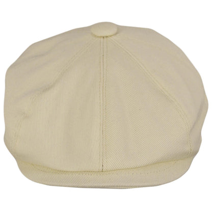 Jaxon Hats | Baby Cotton Newsboy Cap | 512108 | front | BEIGE