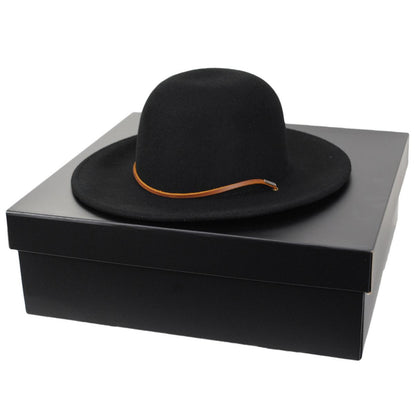 BRIXTON HATS | 20th Anniversary Tiller Wool Felt Hat | 135606 | detailone | BLACK