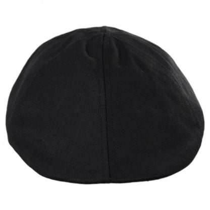 Jaxon Hats | Cotton Twill Duckbill Cap | 167739 | front | BLACK