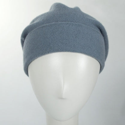 Wool Slouchy Beanie Hat