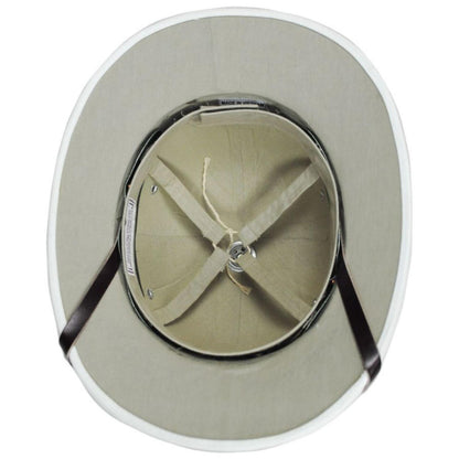 Village Hat Shop | Indian Pith Helmet - White | 155805W | under | WHITE