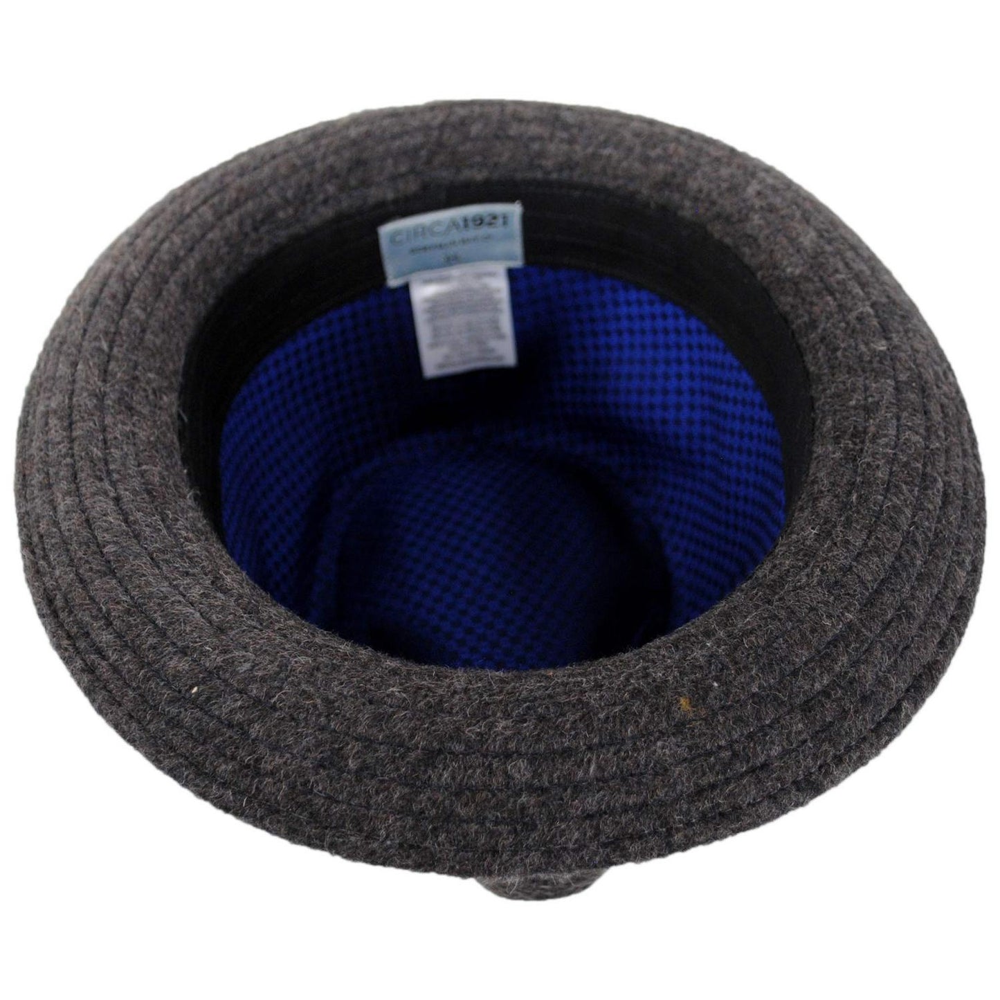 Dorfman Pacific | Oswald Wool Blend Fedora Hat | 140249 | under | GREY