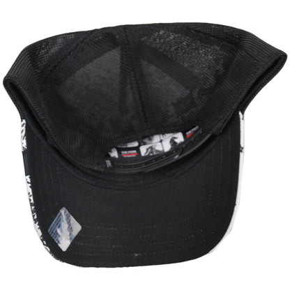 Goorin Bros | Problem Bandana Mesh Trucker Snapback Baseball Cap | 200656 | under | WHITE