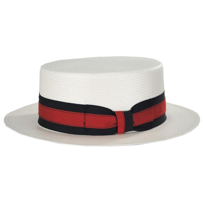 Stetson | Keeneland Shantung Straw Skimmer Hat | 127003 | profile | NATURAL