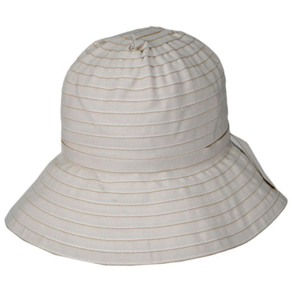 Jeanne Simmons | Roller Ribbon Cotton Blend Sun Hat
