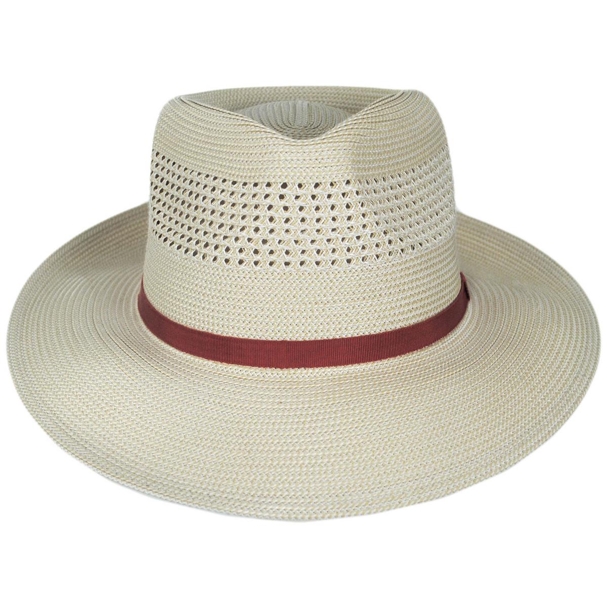Bailey 1922 | Gratz PP Braid Straw Fedora | 127930 | front | NATURAL