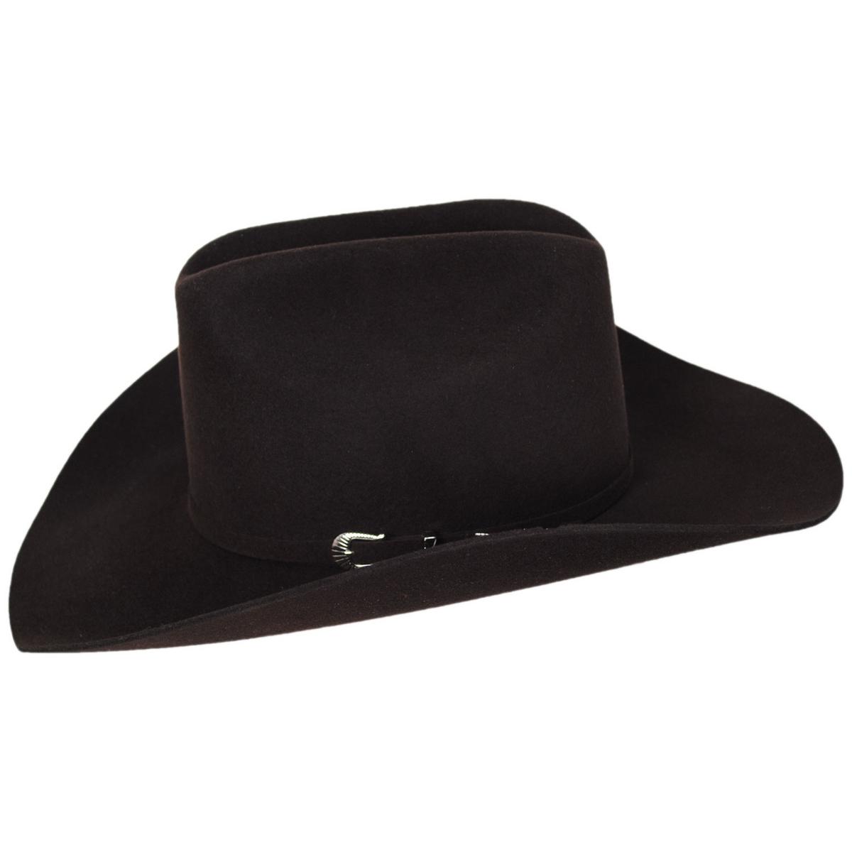 Bailey Western | Pageant II Wool Felt Western Hat | 130135 | profile | CHOCOLATE