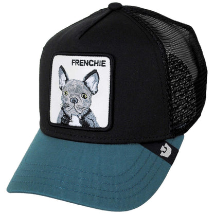 Goorin Bros | French Frenchie Mesh Trucker Snapback Baseball Cap | 200370 | lead | VOID/SEA