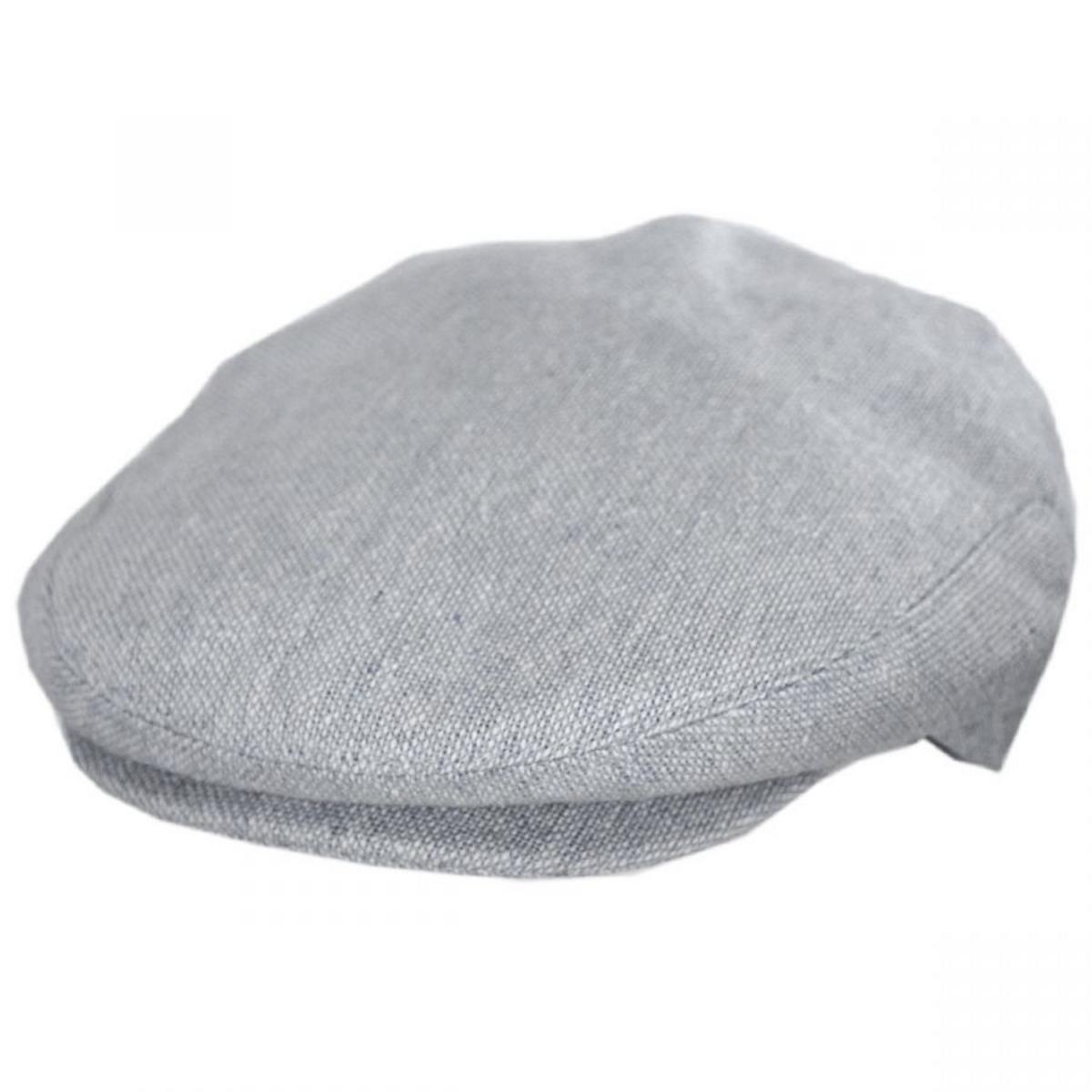 Jaxon Hats | Cabrillo Tweed Wool Blend Ivy Cap | 167568 | lead | GREY