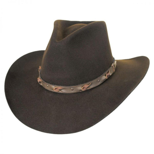 Bailey Western | Navarro Wool Felt Western Hat | 130130 | lead | SUDAN