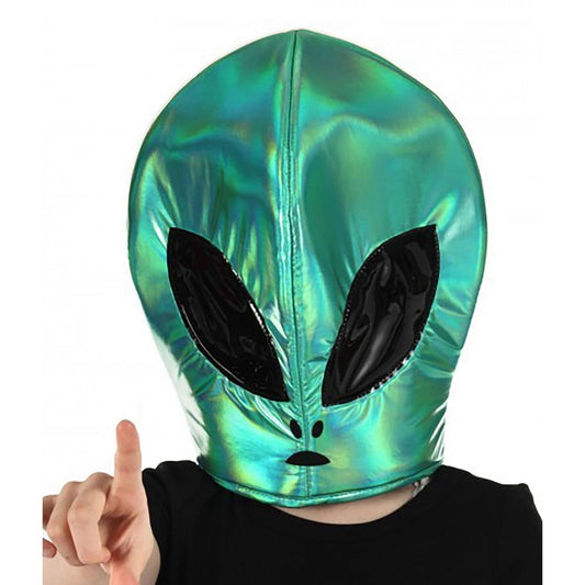Elope | Alien Plush Hat/Mask | 190347 | lsmone | GREEN