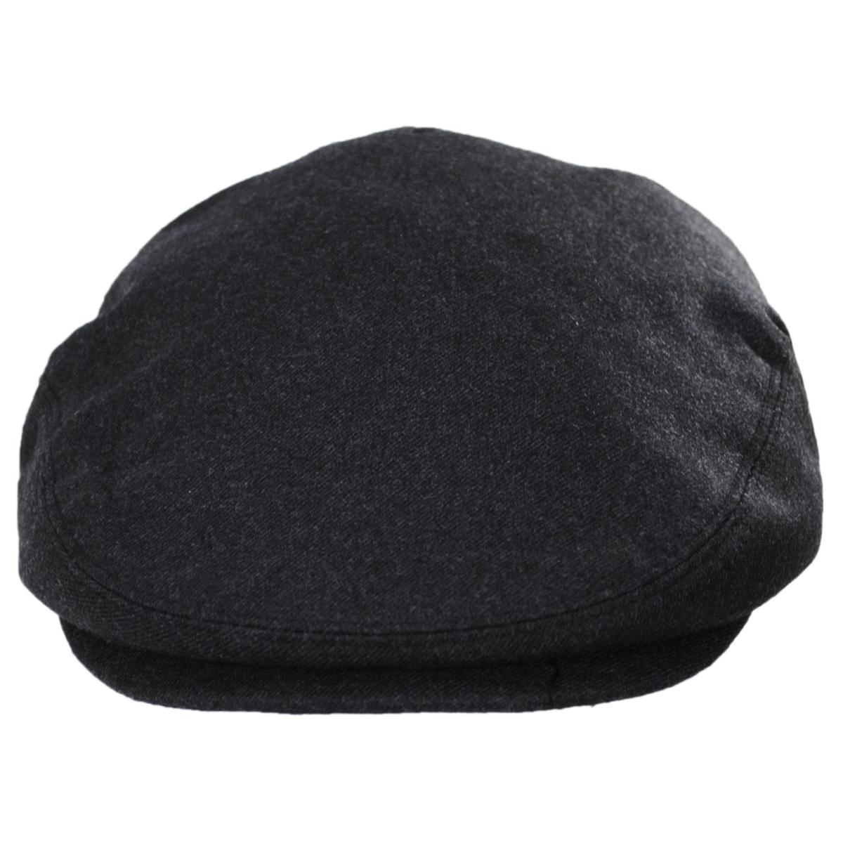Baskerville Hat Company | Wholesale Hampstead Japanese Wool Ivy Cap B2B Pre-Pack | B2B167651 | front | CHARCOAL
