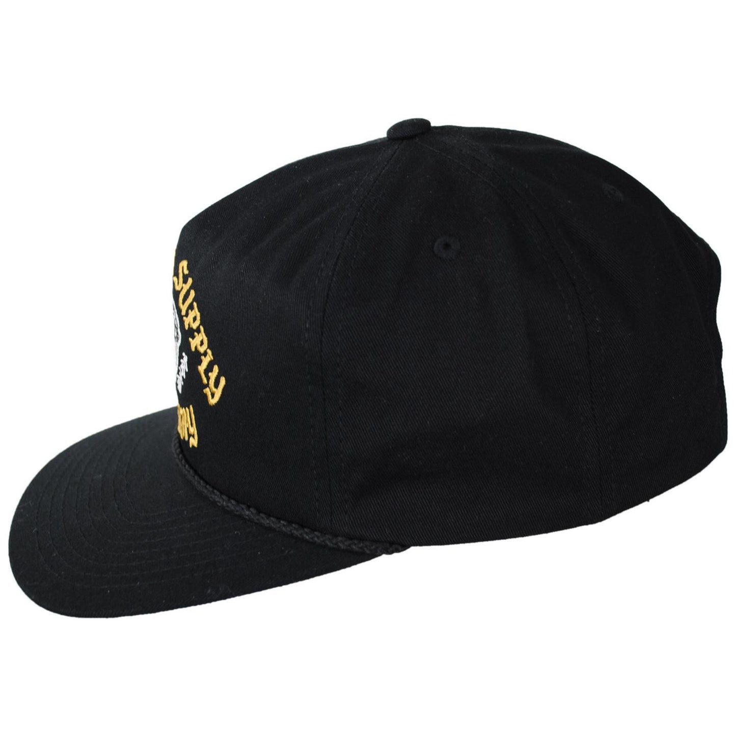 BRIXTON HATS | Morado MP Snapback Baseball Cap | 201727 | profile | BLACK