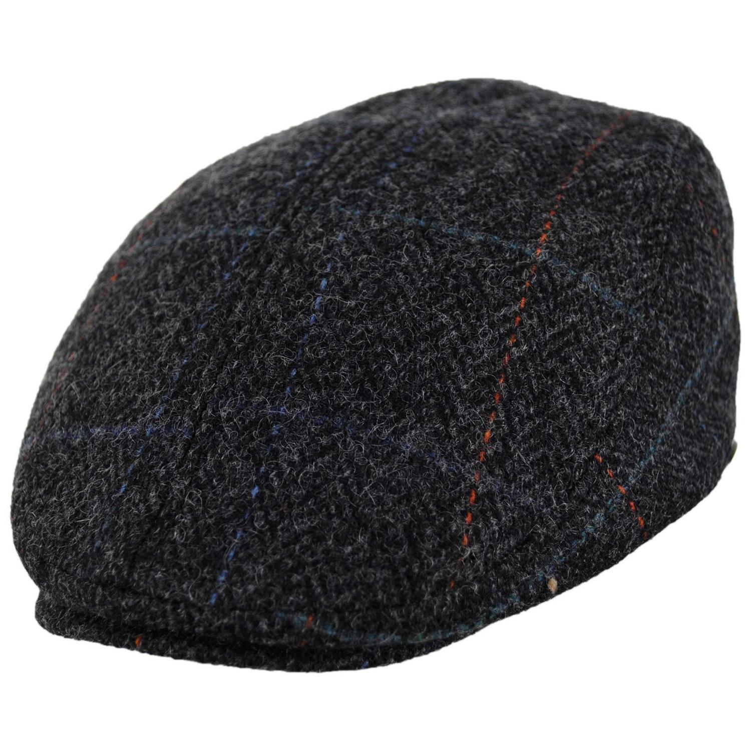 Scala | Adrian Wool Blend Ivy Cap | 160165 | lead | GREY