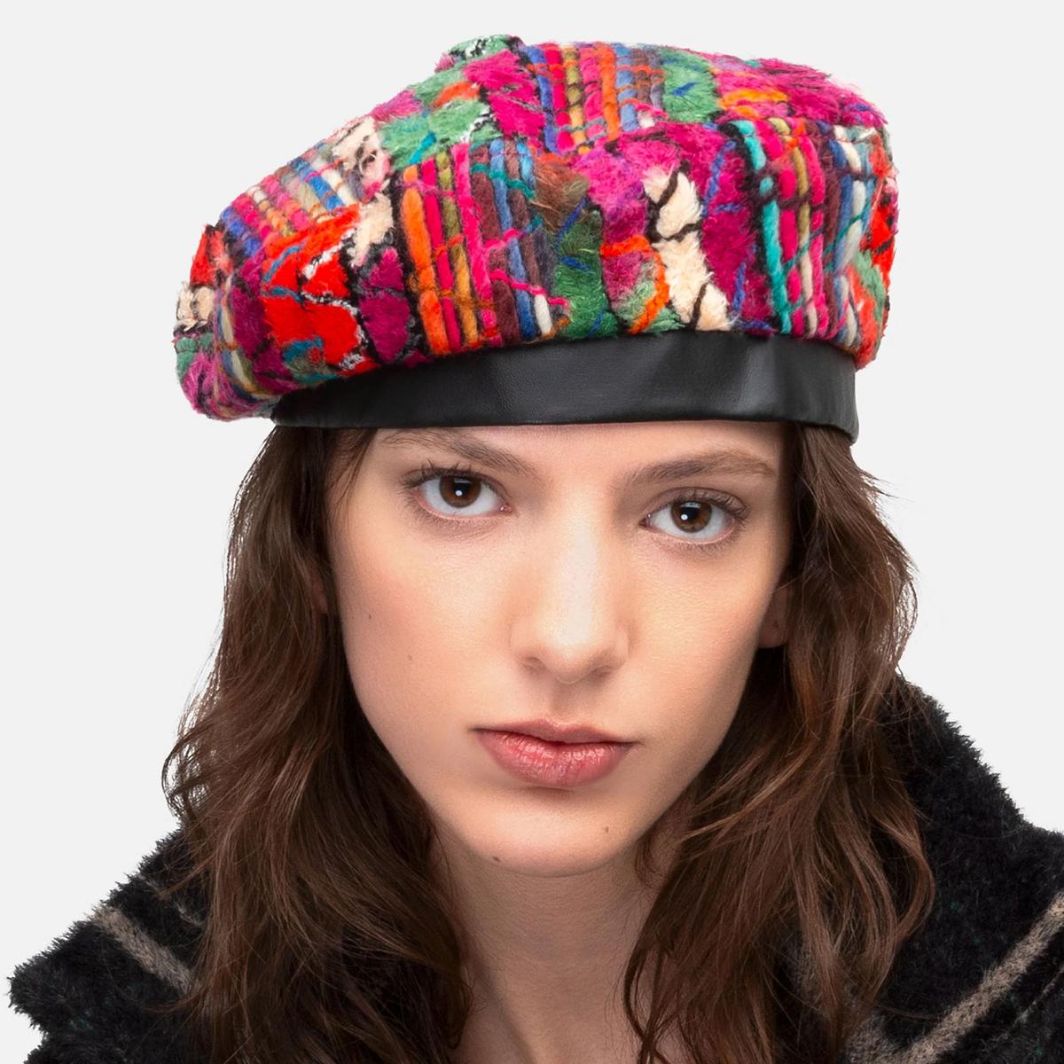 Kangol | Wooly Squiggle Beret | 150925 | lsfone | PINK