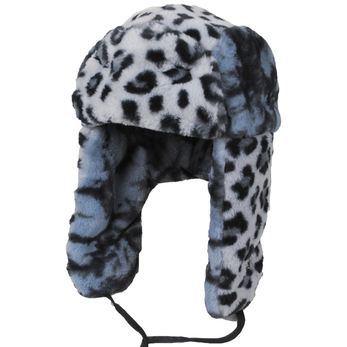 Kangol | Wild Faux Fur Trapper Hat | 106814 | lead | MOONSTRUCK/GREY