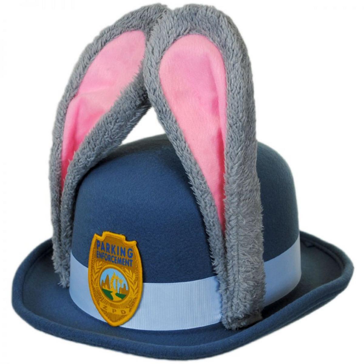 Zootopia Judy Hopps Bowler Hat with Ears – Village Hat Shop