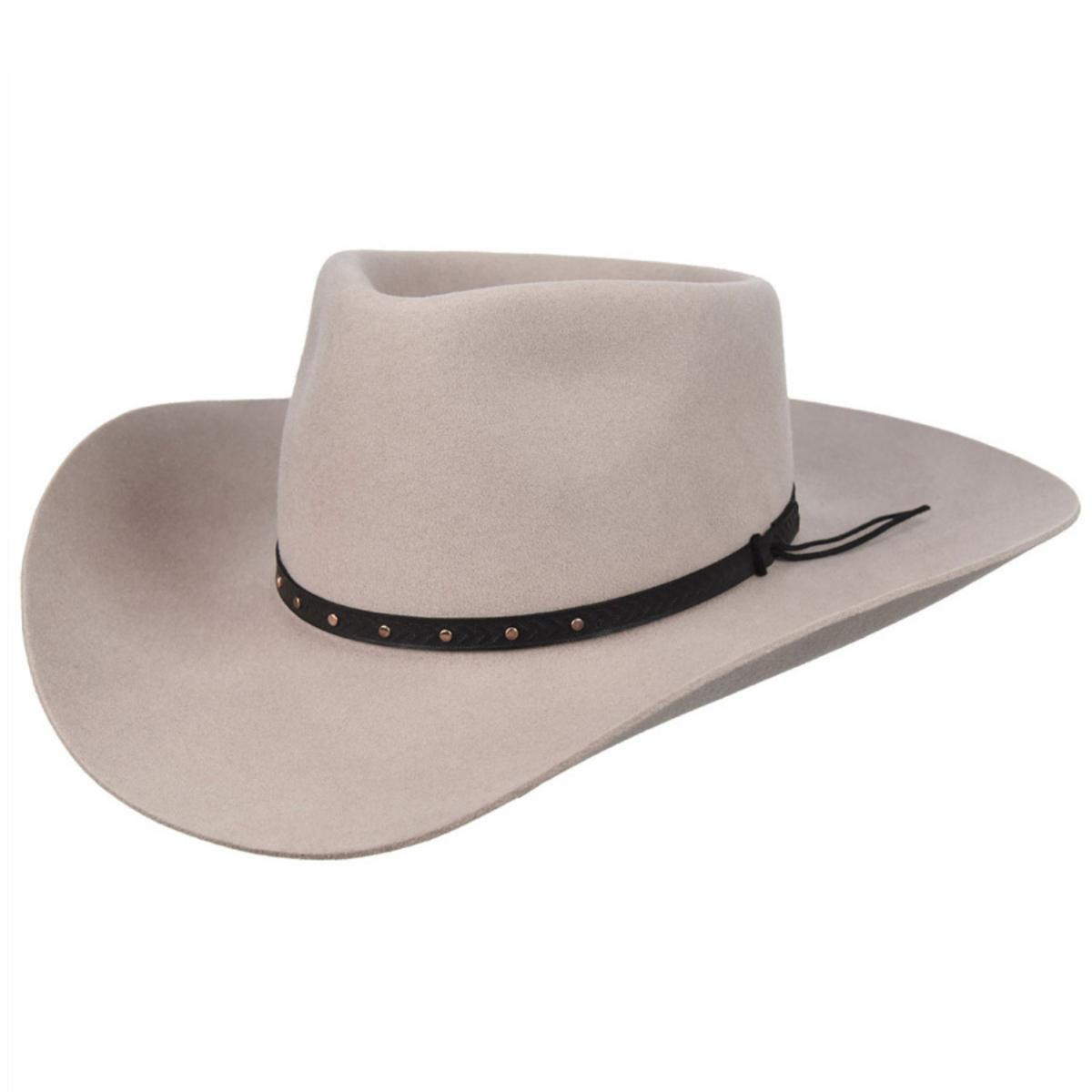 Bollman Hat Company | Heritage Collection 1950s Roy Wool Felt Western Hat | 130093 | lead | PECAN