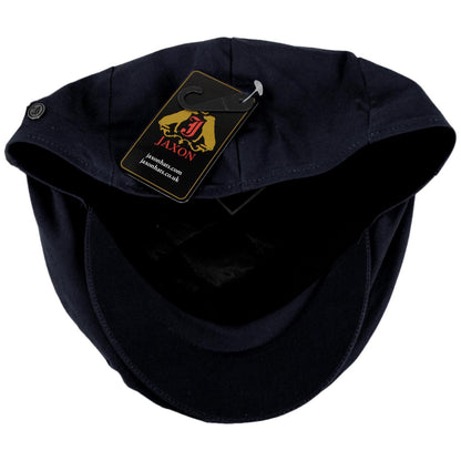 Jaxon & James | British Millerain Wax Cotton Ivy Cap | 170011 | under | BLACK