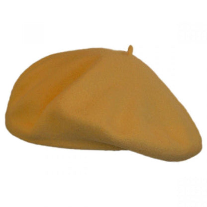 Heritage par Laulhere | Authentique Classic Wool Beret | 151058 | lead | CURCUMA