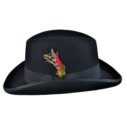 Wholesale Wool Felt Homburg Hat B2B Pre-Pack