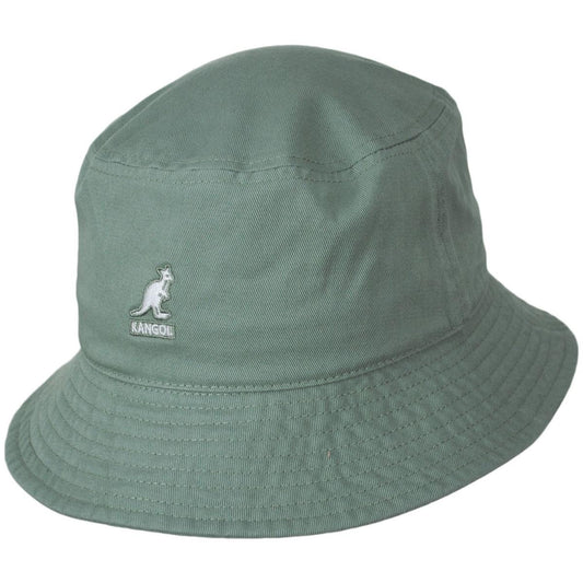 Kangol | Washed Cotton Bucket Hat - Spring Collection | 185701SS | lead | SAGE GREEN