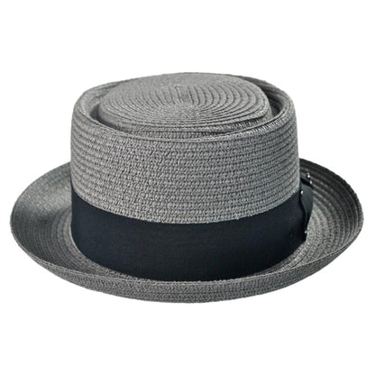 Wholesale Toyo Straw Braid Pork Pie Hat B2B Pre-Pack