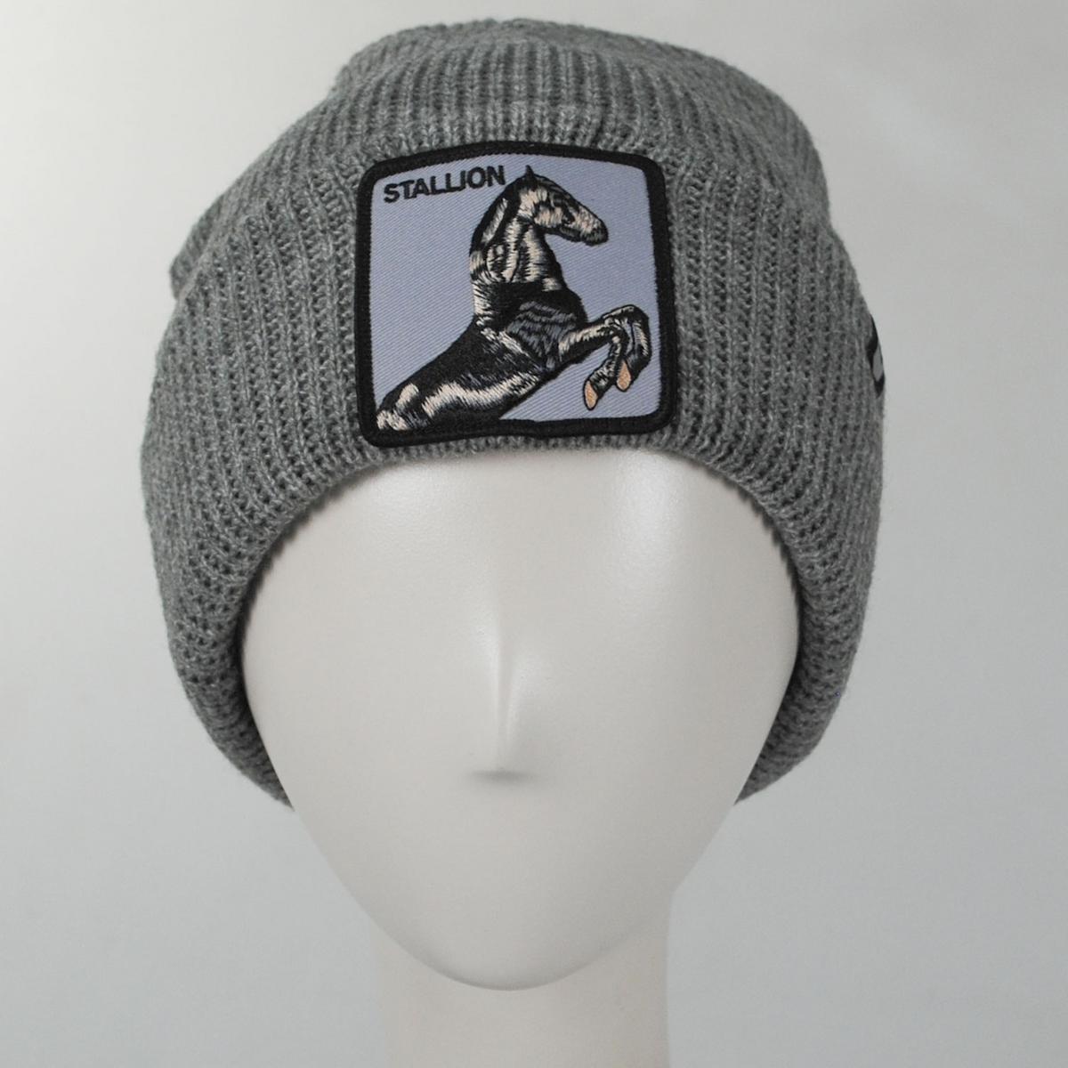 Goorin Bros | Hoof It Beanie Hat | 500207 | front | GREY