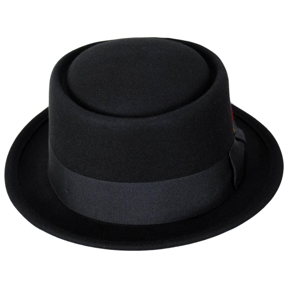 Wool Felt Pork Pie Hat – Village Hat Shop