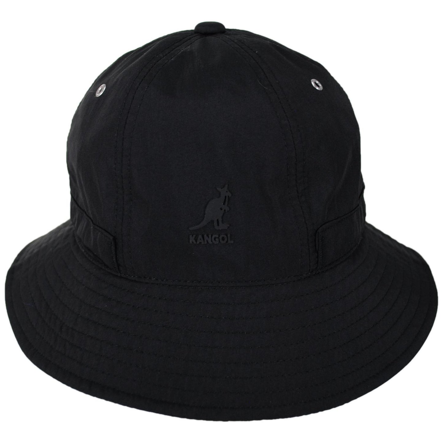 Kangol | Park Life Nylon Casual Bucket Hat | 185825 | front | BLACK