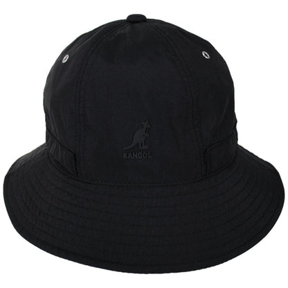 Kangol | Park Life Nylon Casual Bucket Hat | 185825 | front | BLACK
