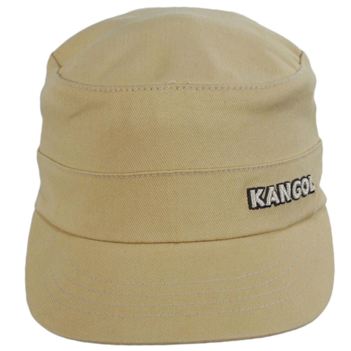 Kangol | Flexfit Cotton Twill Army Cap | 201110 | front | BEIGE