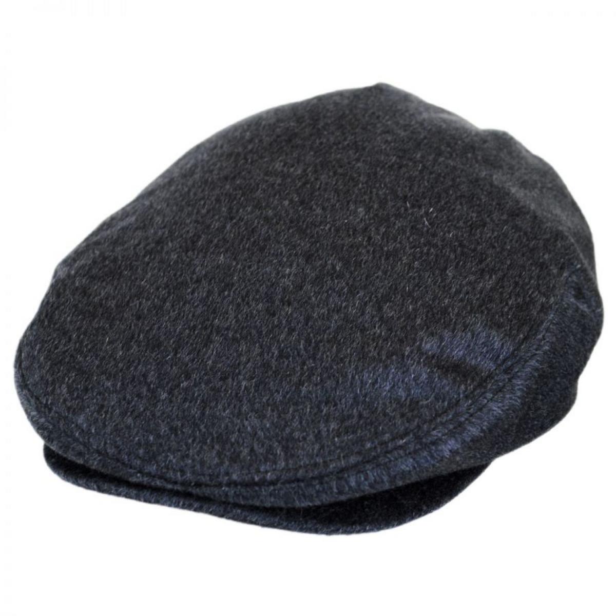 Jaxon Hats | Pure Wool Ivy Cap | 167768 | lead | CHARCOAL